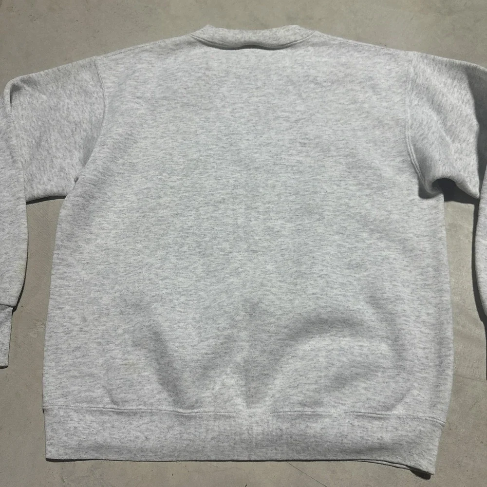 VTG 1990s Black Lab Crewneck Sweatshirt Men's SZ M Nature Hunting Animal 90s